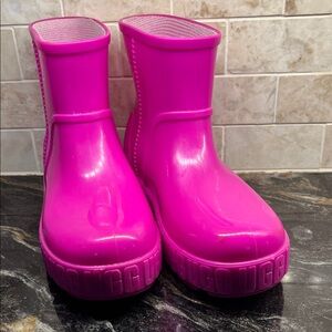 UGG Fuchsia Rain Boots
